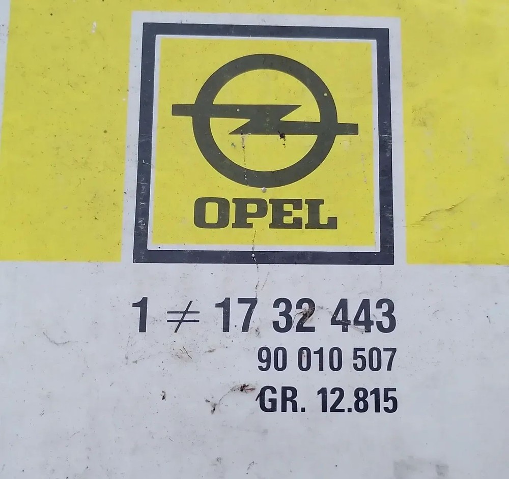 NEW roof rack basic support installation kit roof original Opel Kadett E