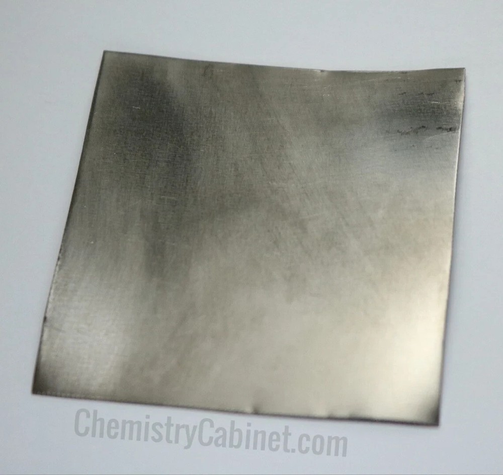 Titanium Sheet / Foil 2x2 inch Square Element 22 Ti Chemistry Sample