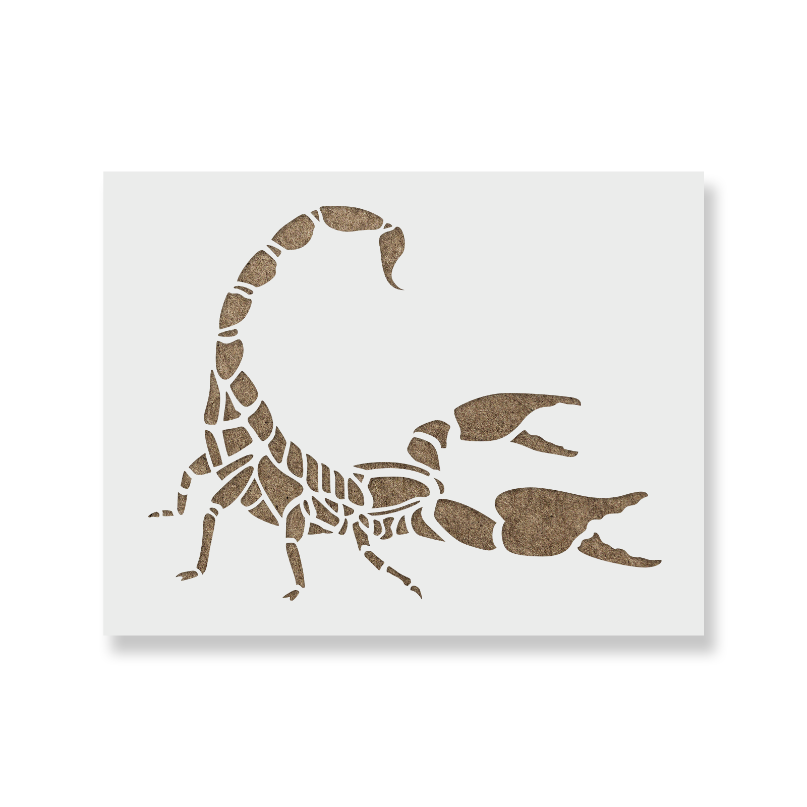 Scorpion Stencil - Durable & Reusable Mylar Stencils