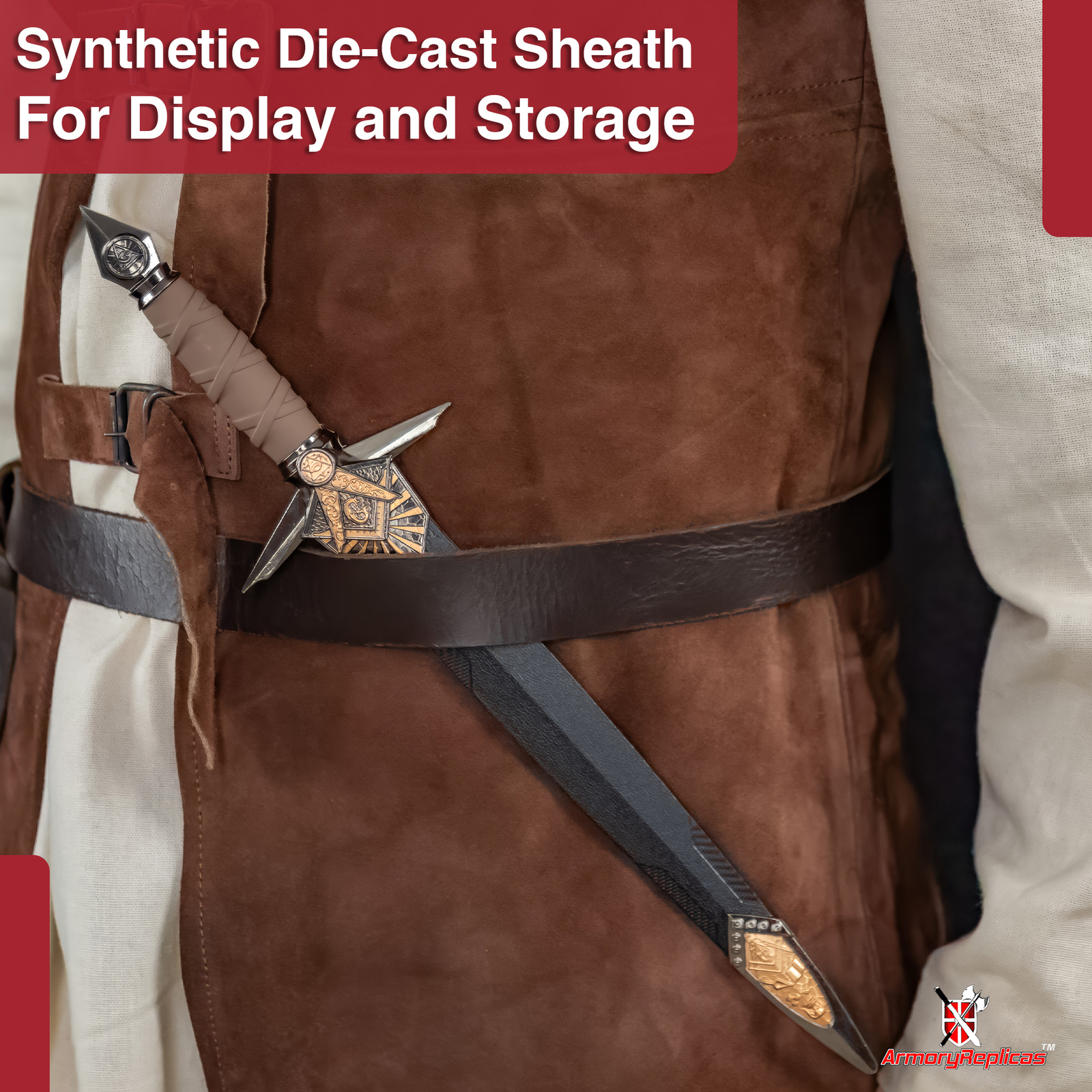 New Stainless Steel Masonic Mason knights Dagger Collection With Sheath