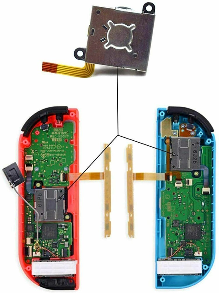 Analog Joystick Thumb Stick Replacement For Nintendo Switch Joy-con Controller