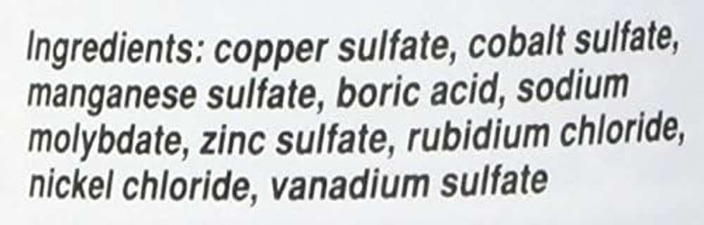 Reef Trace Elements 250Ml