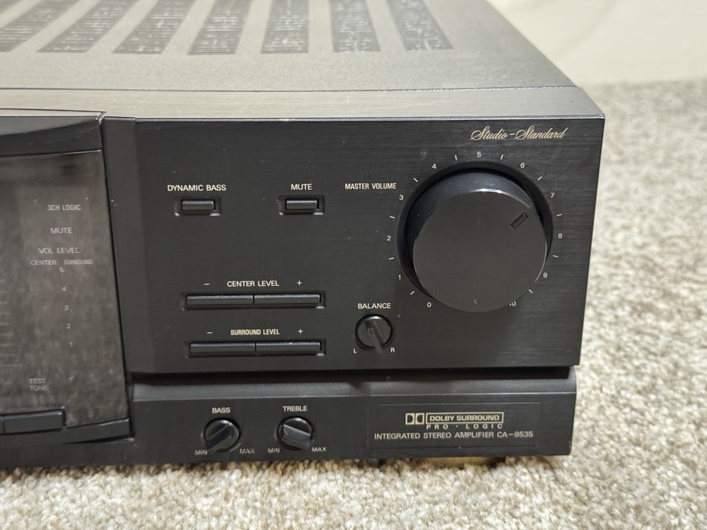 Fisher CA-9535 Integrated Stereo Amplifier – Studio Standard – Tested & Working