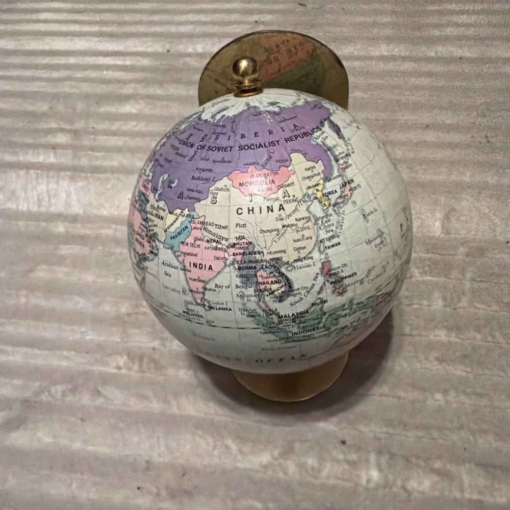 Legend Globe World Map Raised Made in Korea