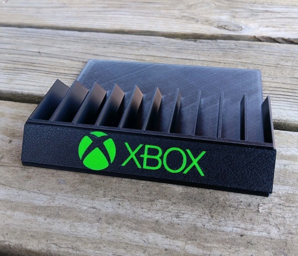 Microsoft Xbox / 10 Game Case Holder / Game Storage Holder