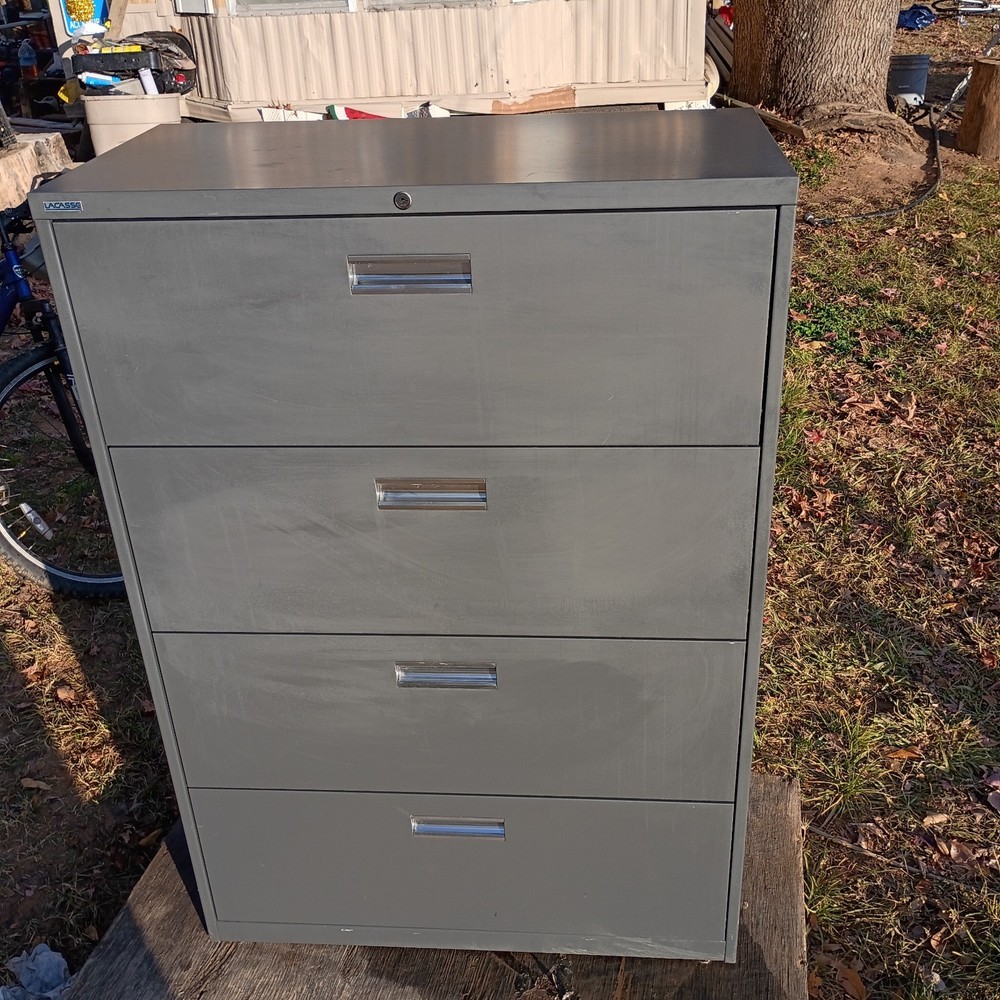 Lacasse 4 Drawer File Cabinet with Lock