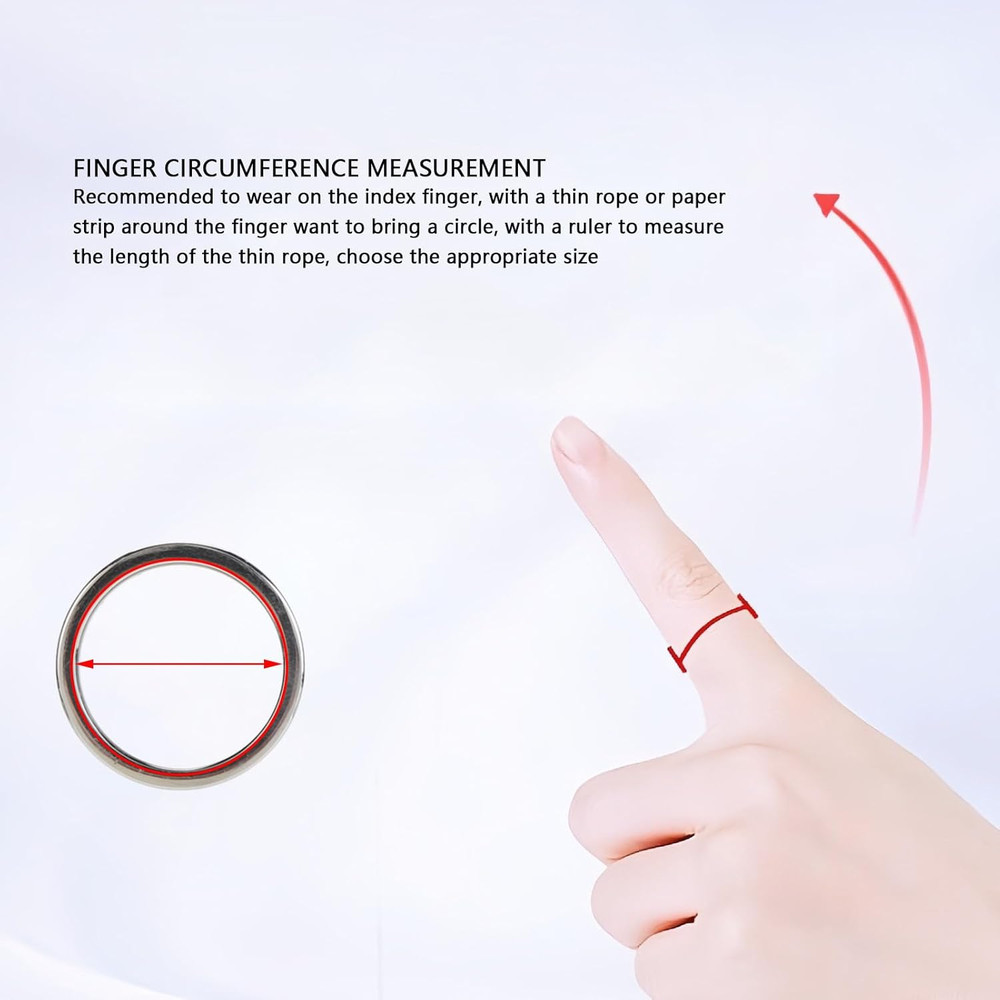 Smart Scrolling Ring, Waterproof Smart Ring Page Turner Ring with Remote Control