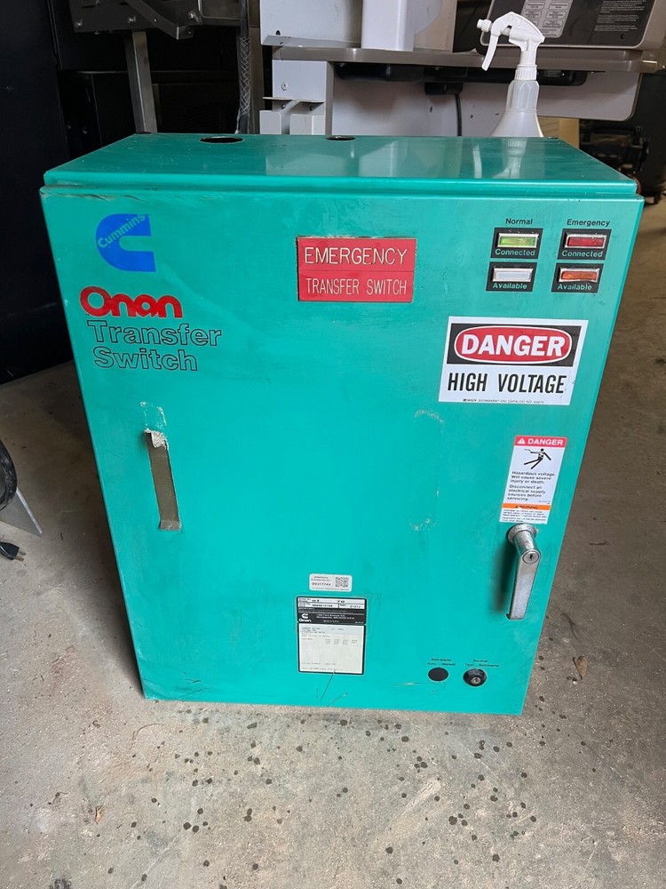 Cummins Onan Generator Automatic ATS Wall Mount Transfer Switch OT70 70 Amp