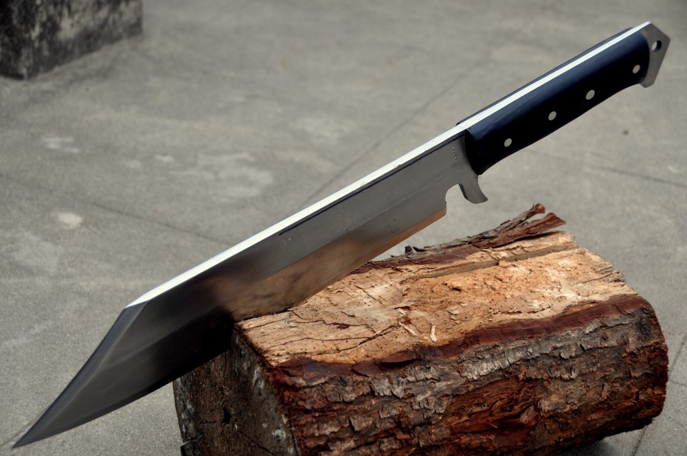 Large Chopper Machete-Hunting, camping, Tactical, Combat machete, Handmade