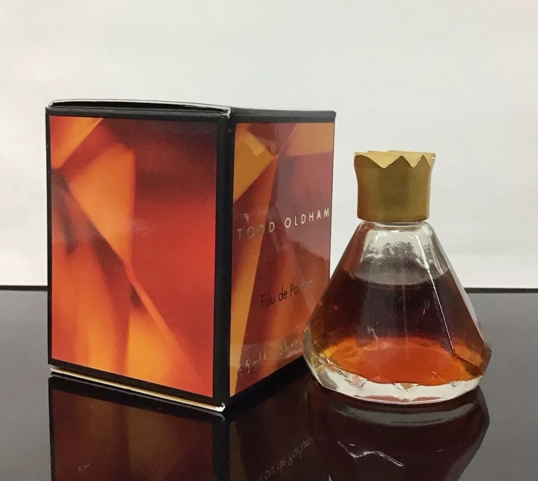 TODD OLDHAM Eau De Parfum 0.20 Fl oz Mini Splash, As Pictured.