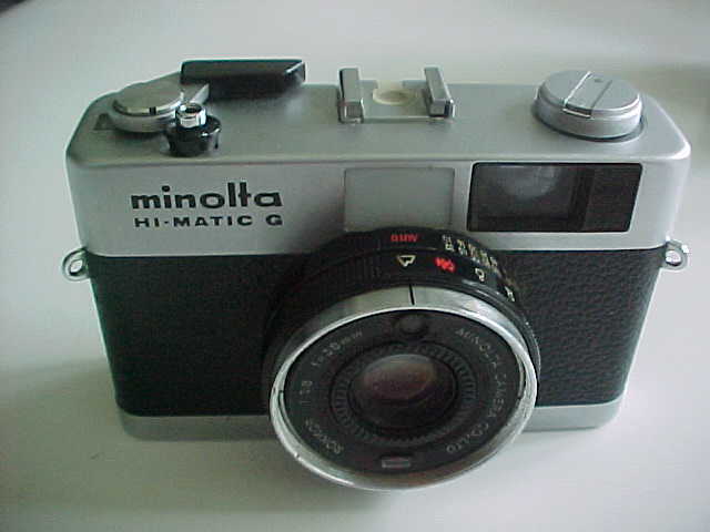 Minolta Hi Matic G camera   (box 115)
