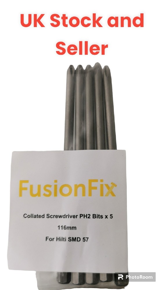 10 Pack PH2 116mm Collator Bits For Hilti SMD57 & SD-M2