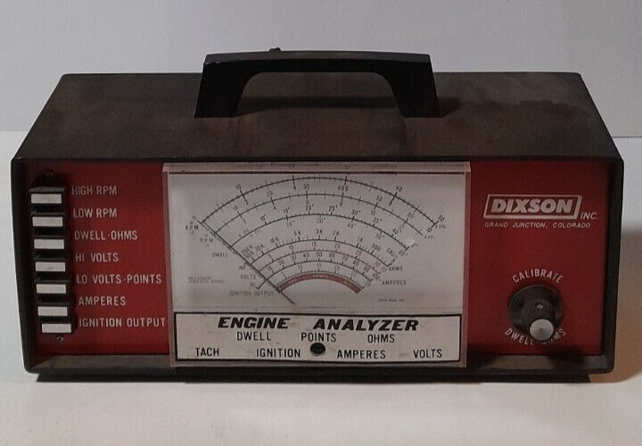 Vintage Dixson Engine Analyzer Model 396