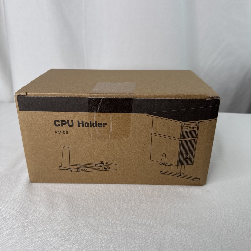 CPU Holder Under Desk Adjustable PM-02, Black