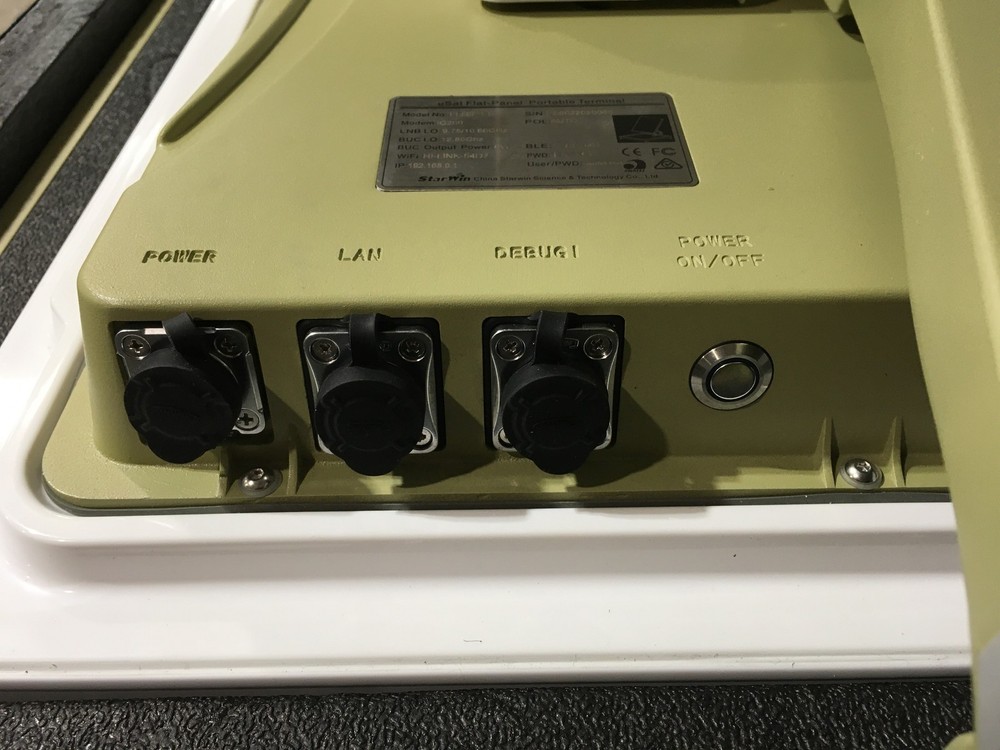 Starwin uSAT Flat-Panel Portable Terminal FL60P-EB Satellite