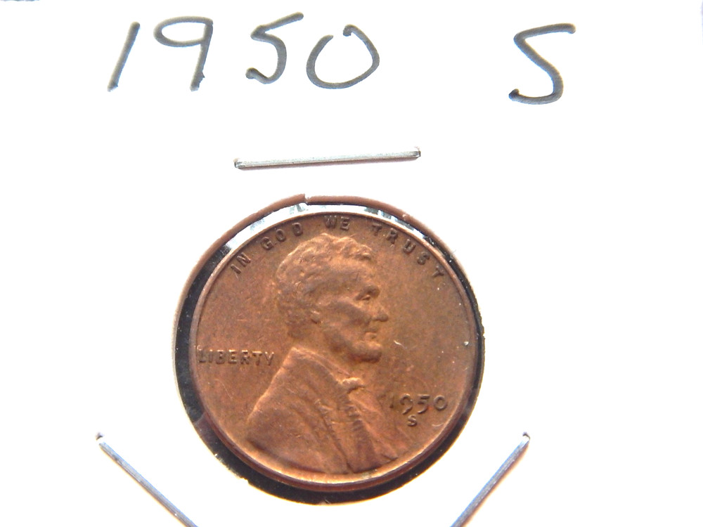 1950 (S) Lincoln Penny