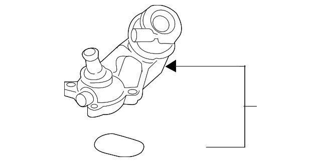 Genuine Audi Valve Assembly 059-121-737-AM