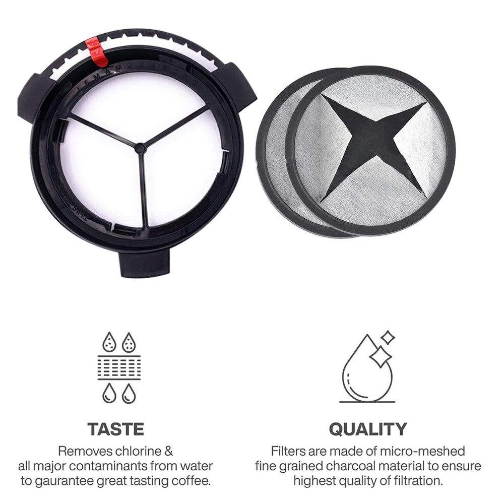 Mr. Coffee Compatible Coffee Filter Disks 6 Pcs With 1 Frame