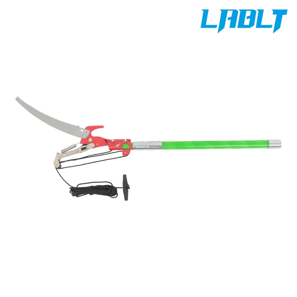 LABLT 30ft Pruner Saw Combination Extendable Tree Trimmers Section 9 Green