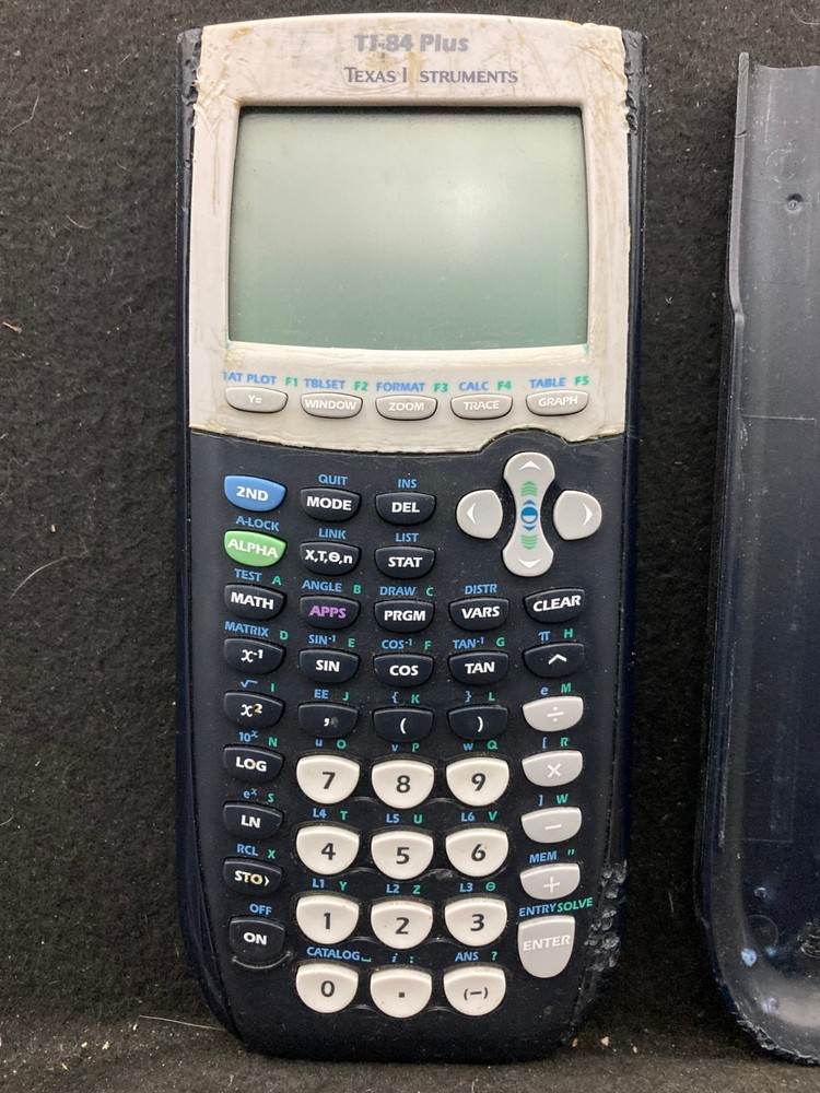 Texas Instruments TI-84 Plus Graphing Calculator Works No Screen Issues
