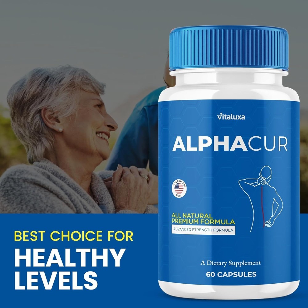 (5 Pack) Alphacur Advanced Nerve Support Formula Maximum Strength (300 Capsules)