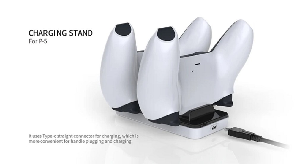 PS5 Wireless Charger DualSense PlayStation 5 Controller Charging Station Dock