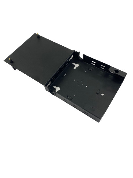 Fiber Optic 12 Port SMF FDP LC/UPC Wall Mount Box Enclosure Patch Panel Cassette