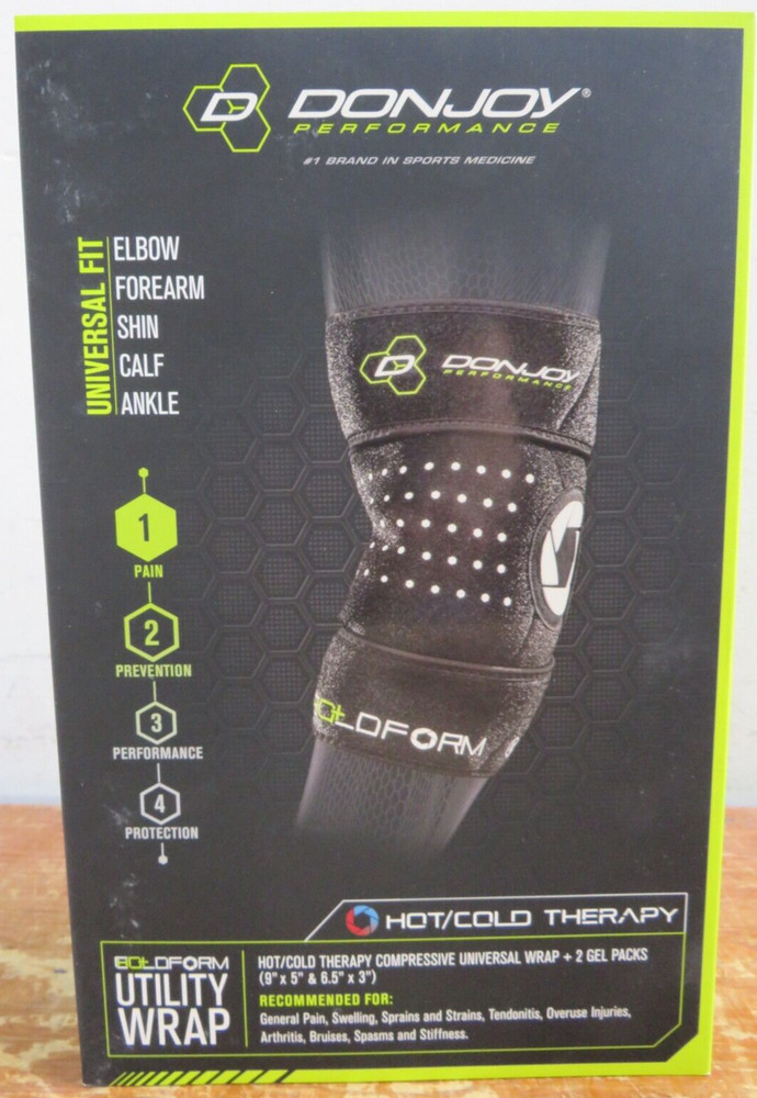 DonJoy Performance COLDFORM Hot/Cold Therapy: Utility Compression Wrap, One Size