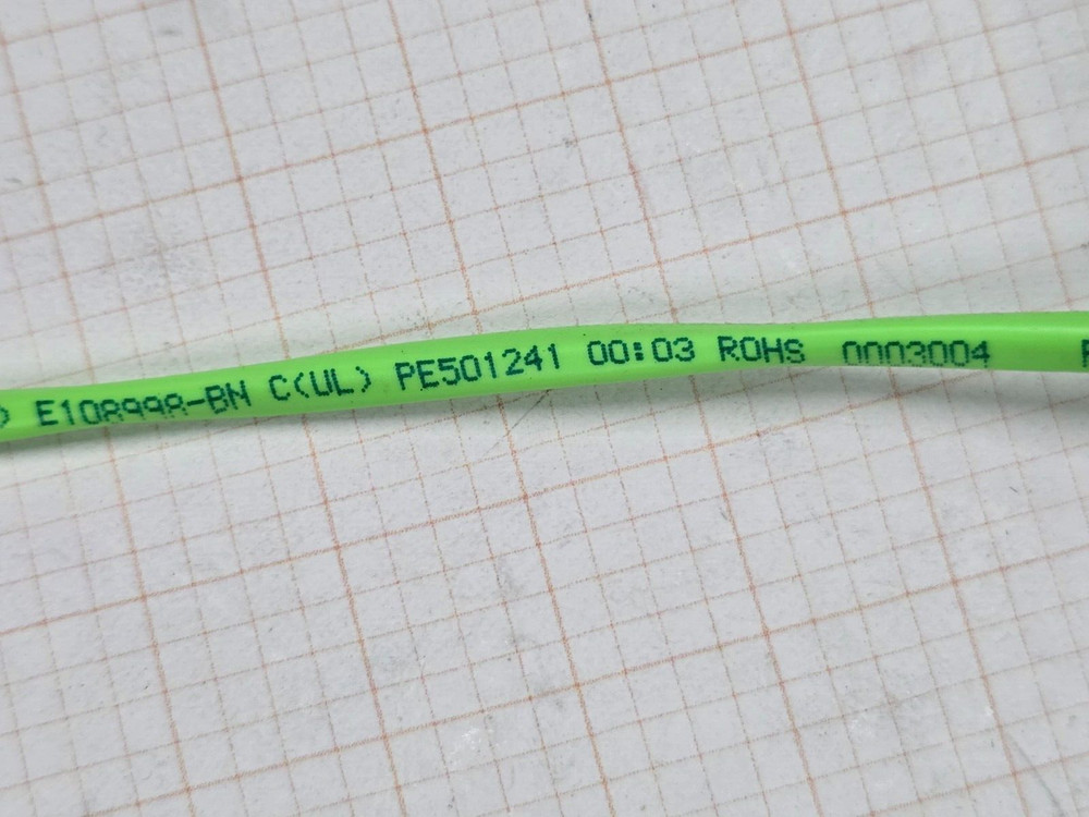 Belden Wire 2285P 18/2C Solid Plenum Light Dimmer Control Cable CMP Green /50ft