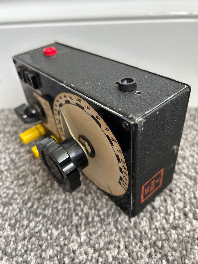 Vintage Homemade Capacitance Bridge.