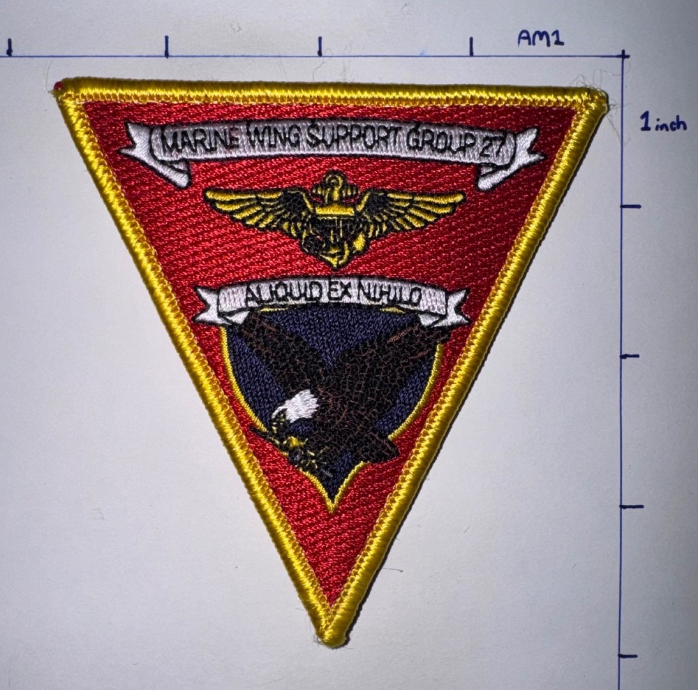 USMC Marine Wing Support Group 27  Patch