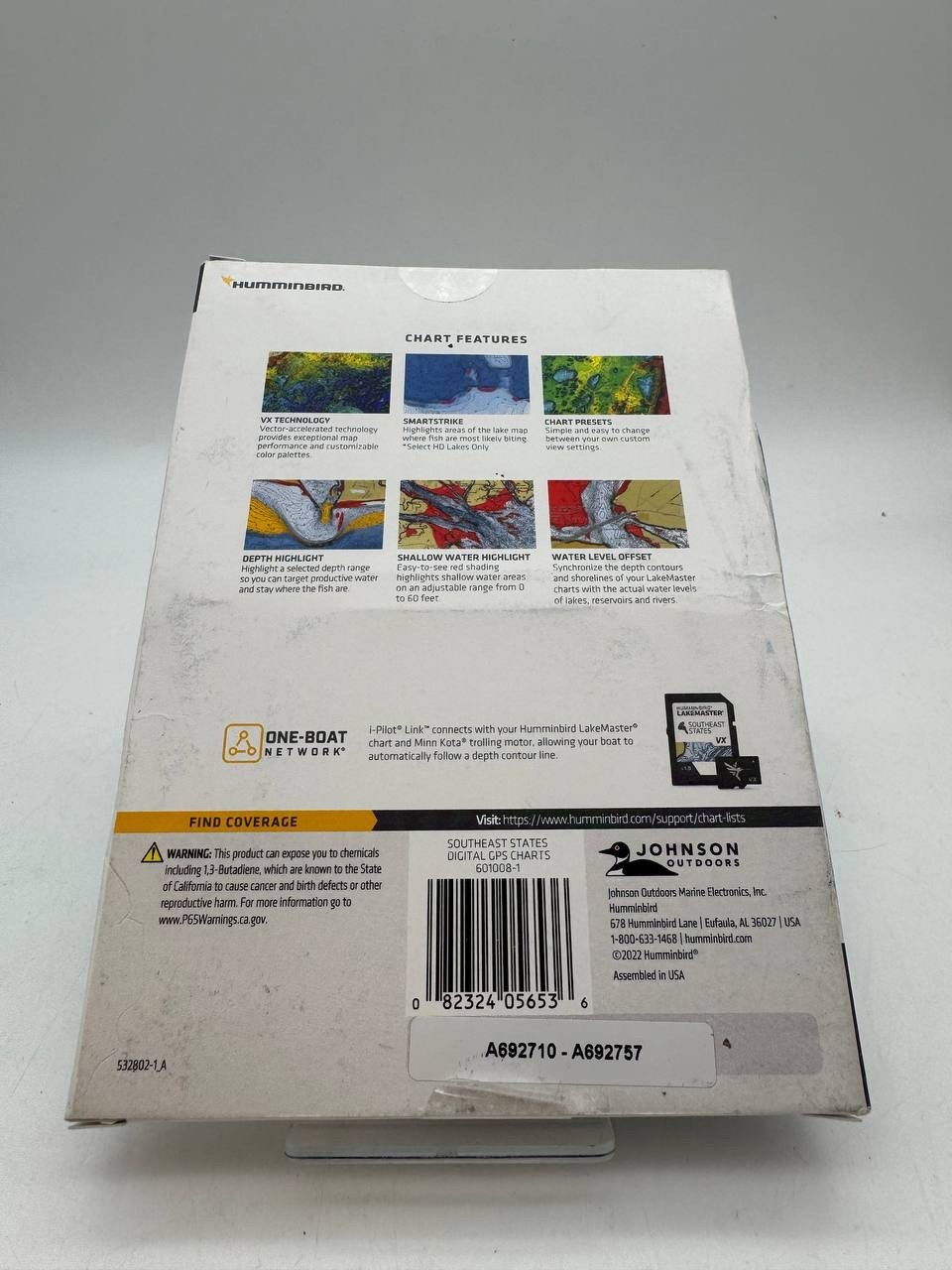 Humminbird LakeMaster VX - Southeast States - 601008-1