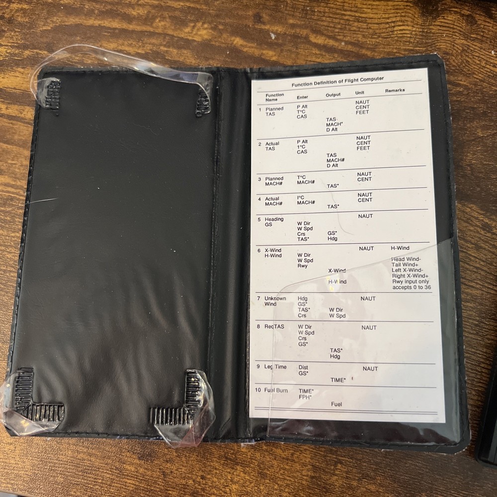 Air Classics ASA CX-1a Pathfinder Flight Computer & Calculator Powers On & Calcs