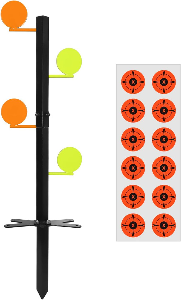 .22 Rimfire Dueling Tree - Detachable Three-Section Ground Insert Design