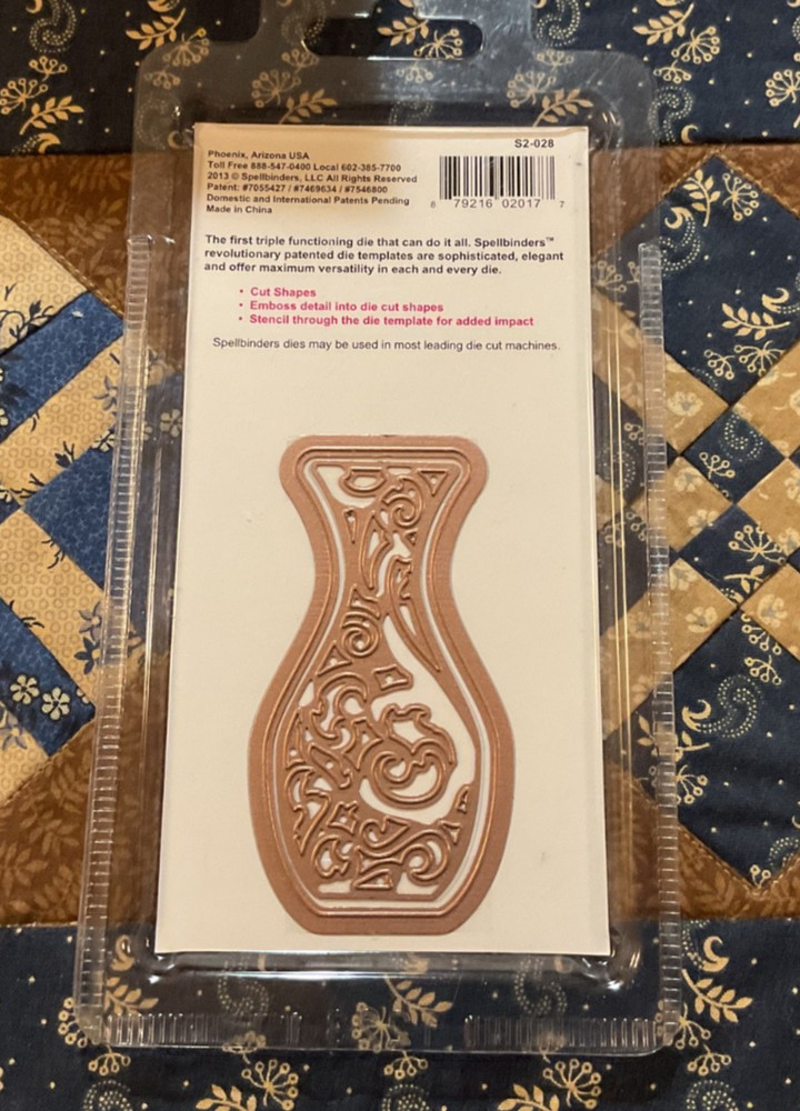 Spellbinders - Filigree Vase - Shapeabilities Die D-Lites
