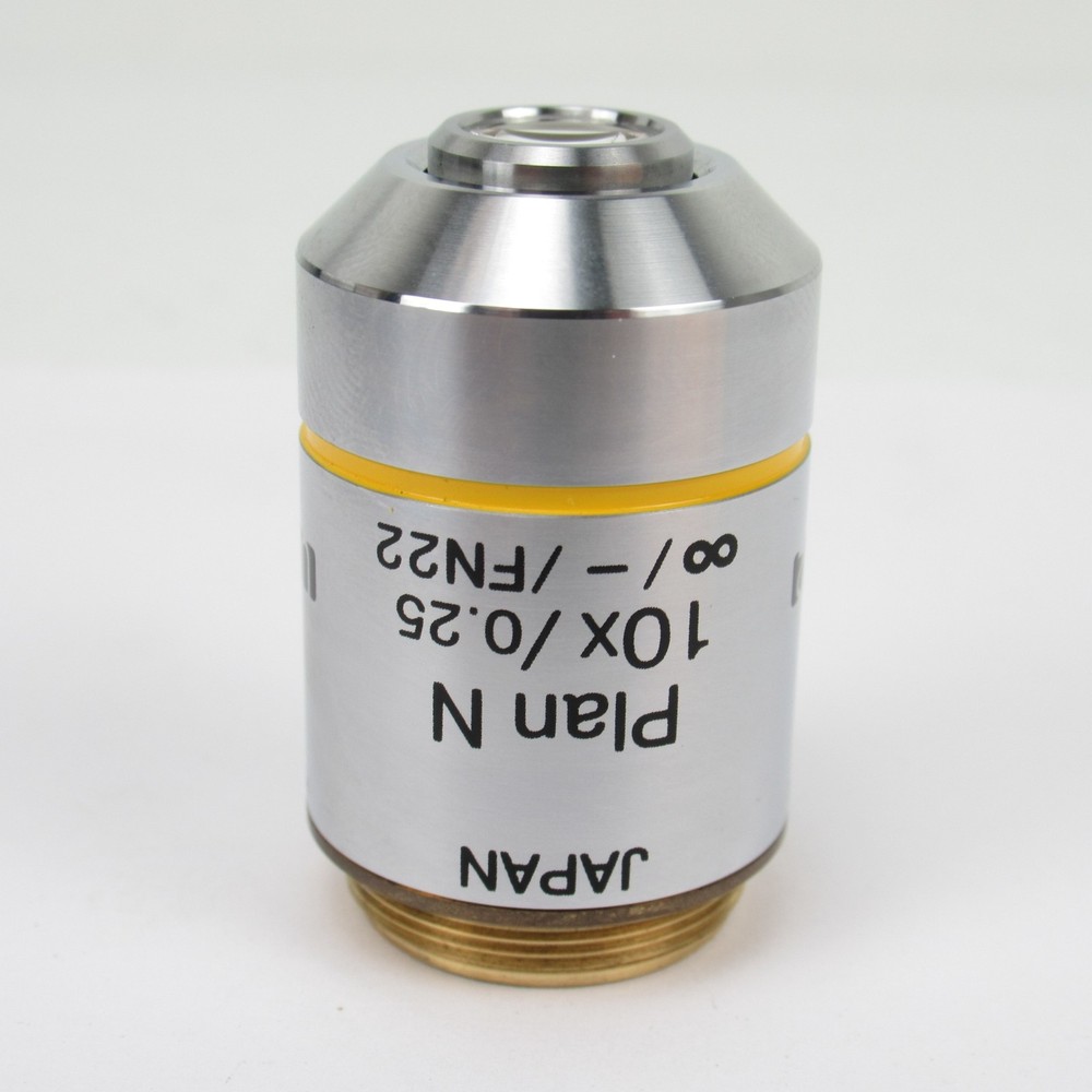 OLYMPUS PLAN N 10X/0.25 INFINITY/-/FN22 UIS2 MICROSCOPE OBJECTIVE LENS