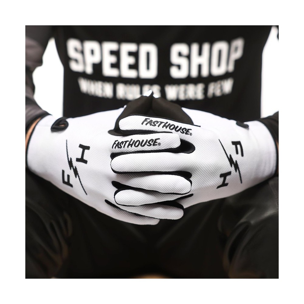 FASTHOUSE Carbon Eternal Glove White Small