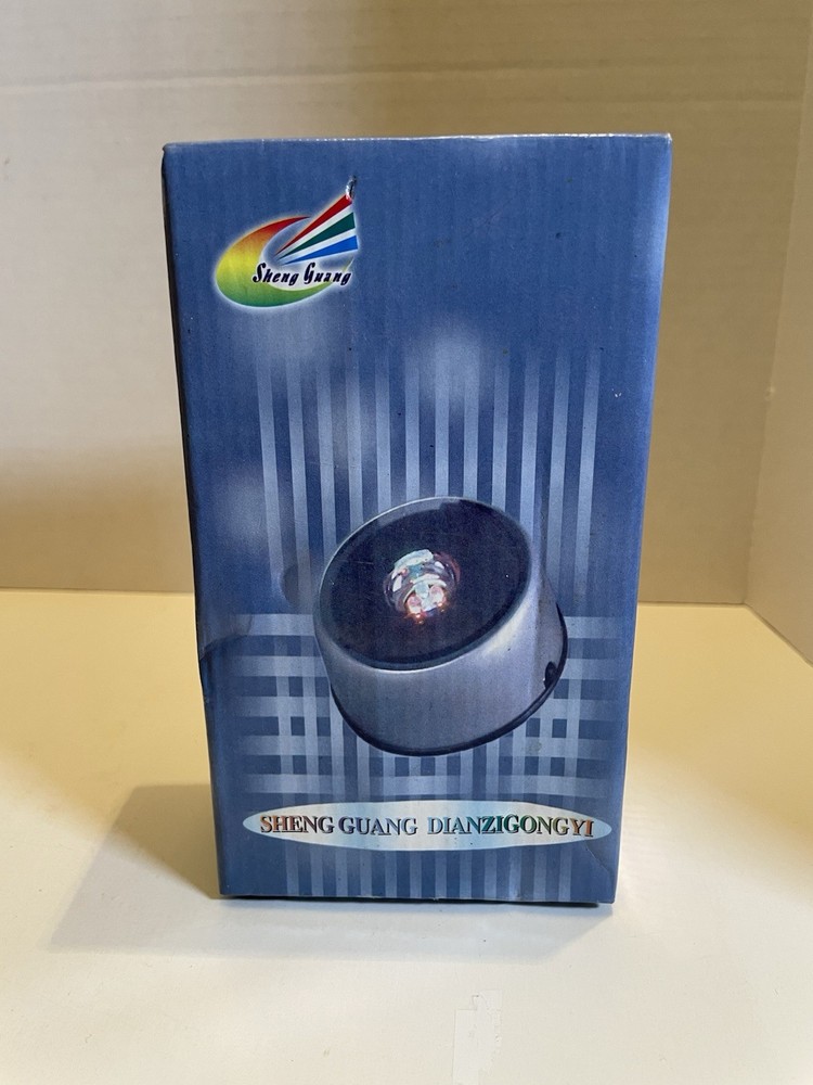 Crystal Display Rotary Slide Show Multi-light Base - NEW