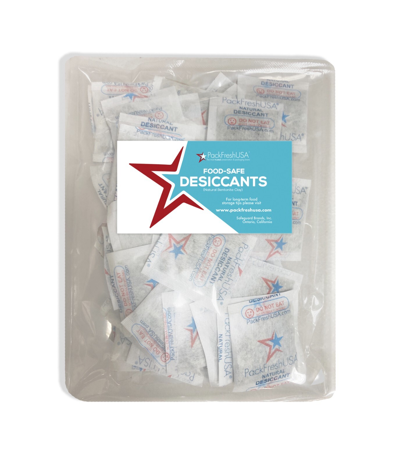 10 Gram Premium Food-Safe Desiccants Moisture Absorber