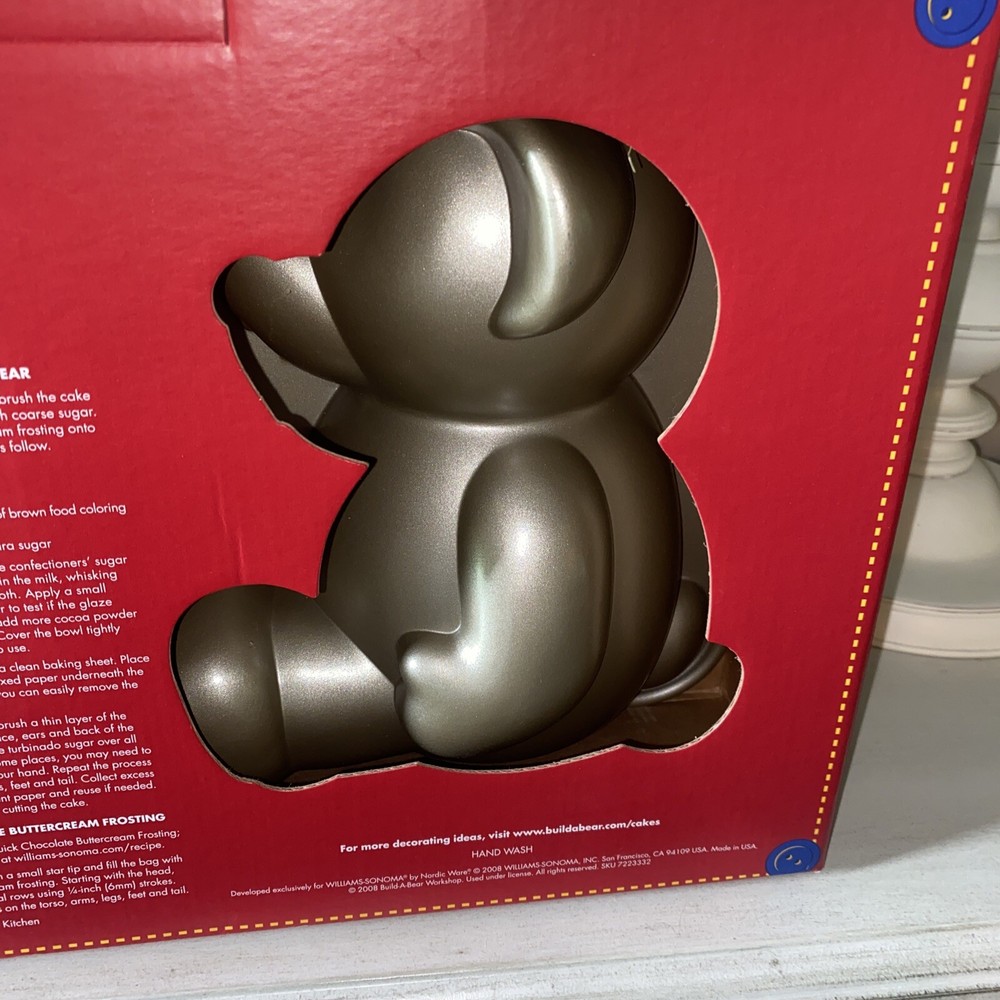 Build A Bear Workshop 3-Dimensional Cake Pan William Sonoma