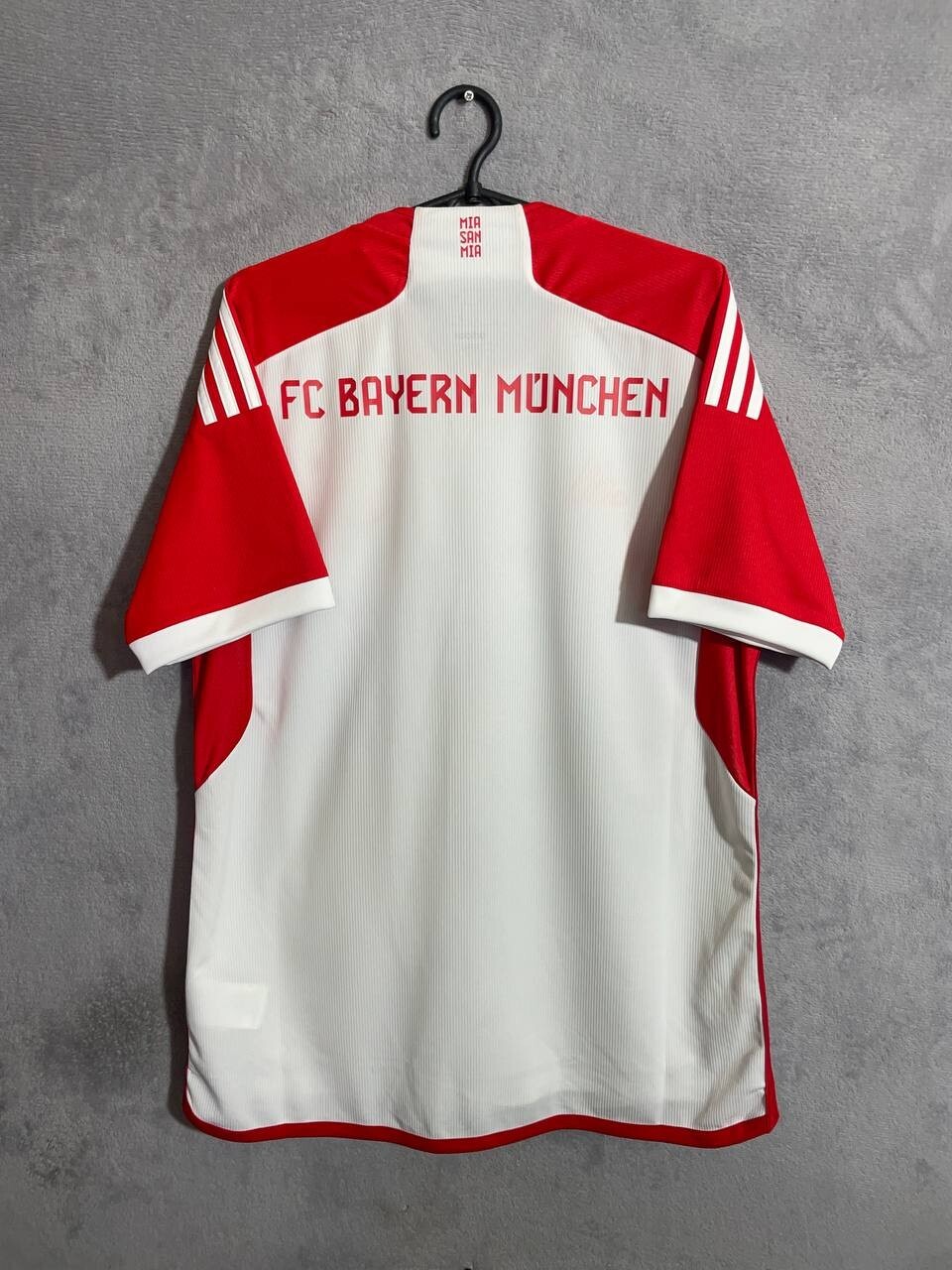 Bayern Munich Jersey Home Football Soccer Shirt White Adidas Trikot Men Size L