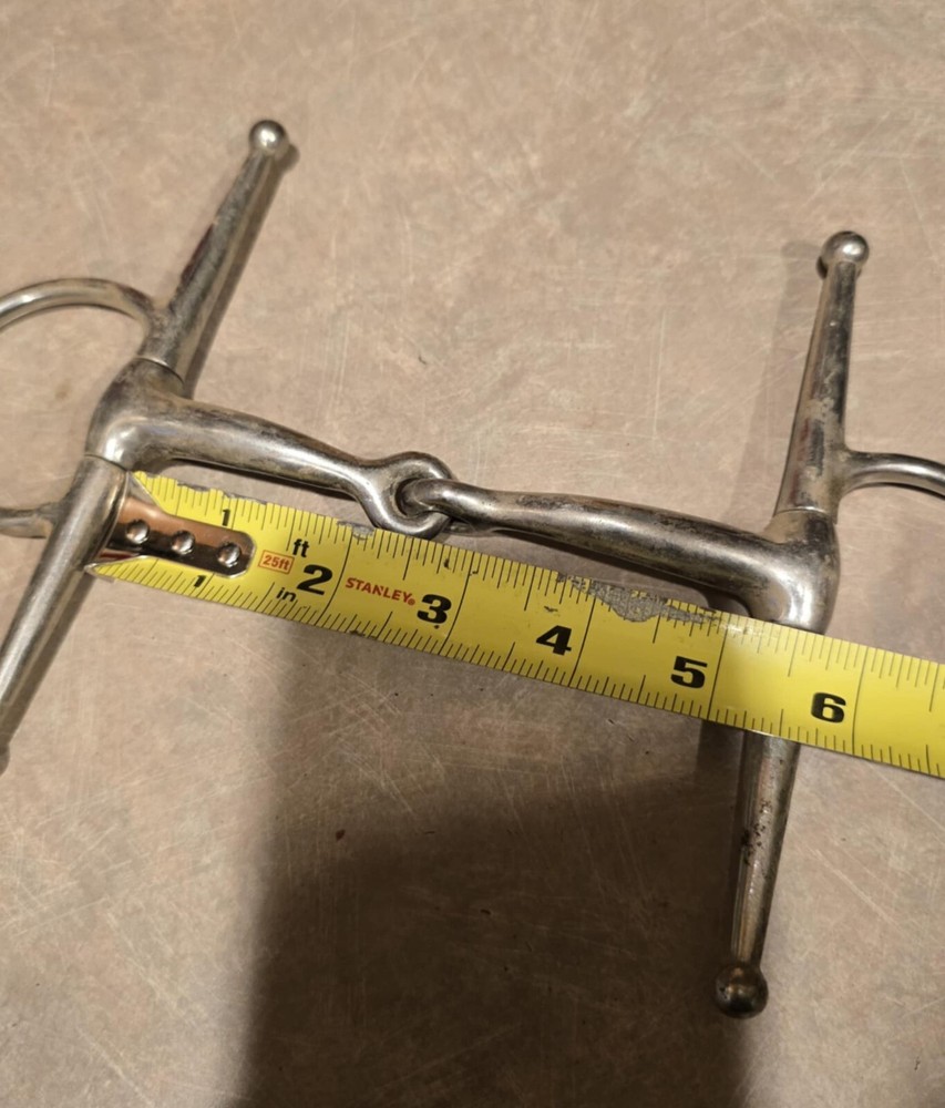 Full Cheek Snaffle Bit 5"