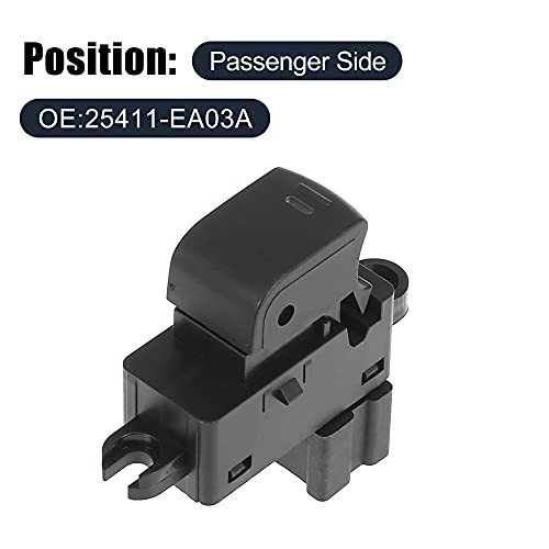 25411-EA03A Replacement Rear Left Right Window Switch for Frontier 05-17