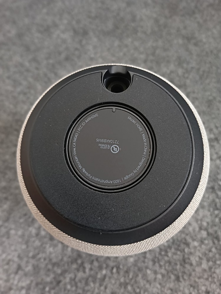 Google Home 1st Gen w/ Voice Assistant Smart Speaker