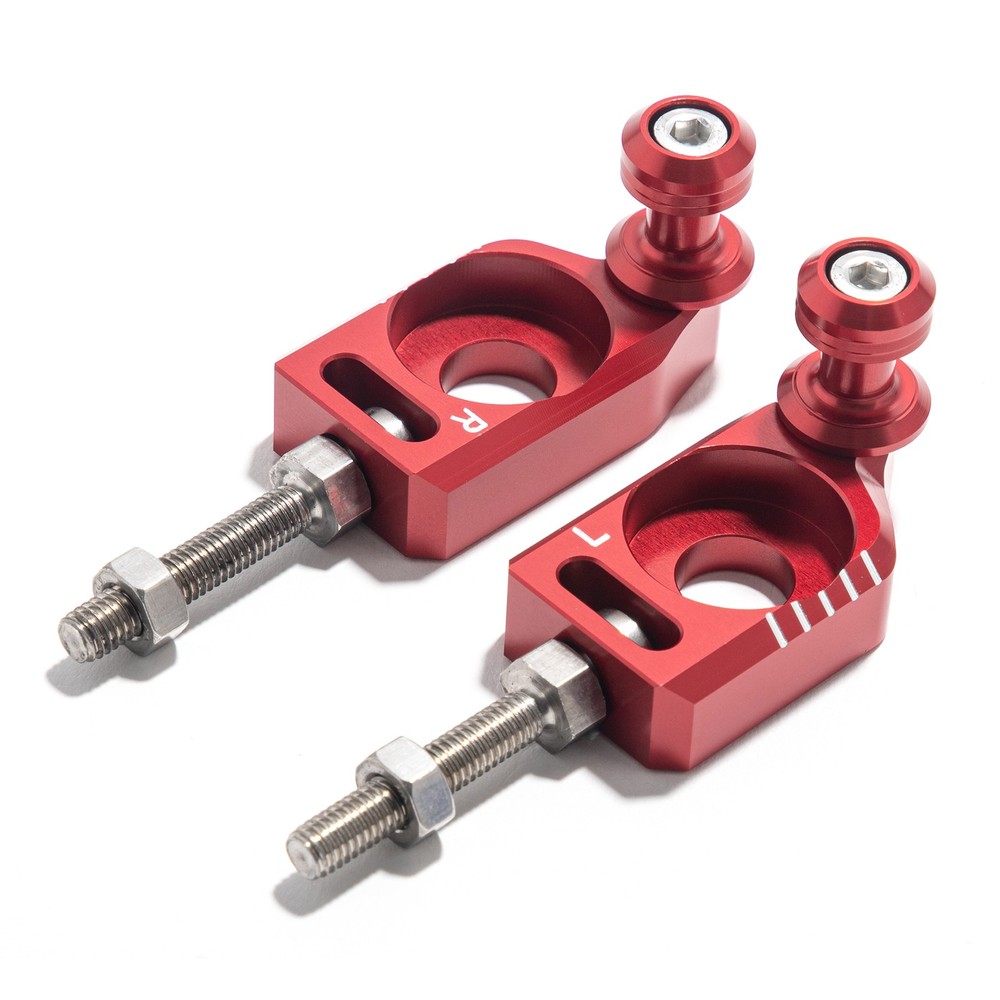TARAZON For Sur Ron Light Bee X 1 Set Axle Blocks Chain Adjuster Lifting Screws