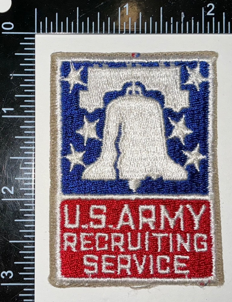 Cold War US Army Recruiting Service Patch
