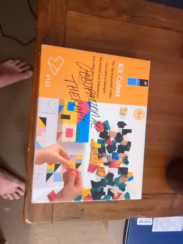 Occupational Asco Kit Cubes Occupational Therapy Developes Logic & Observation