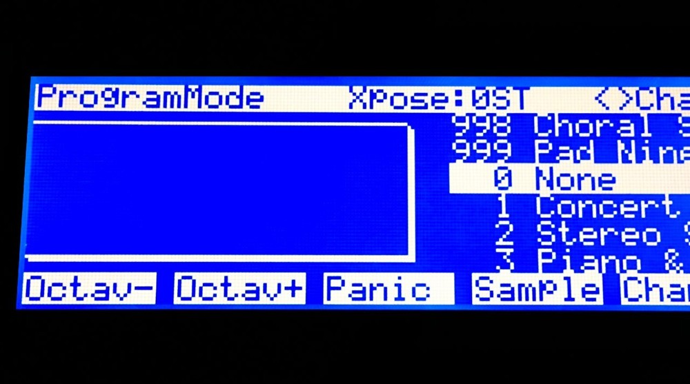 Kurzweil KSP8 RSP8 (Negative) LED Display !