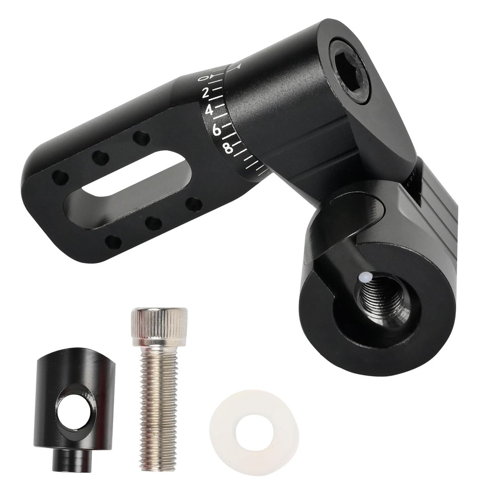 Archery Single Side V-Bar Mount - Adjustable Bow Stabilizer Quick Disconnect ...