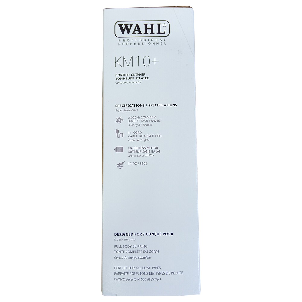 Wahl Professional Animal Grooming KM10+ Corded Pet Clipper Purple